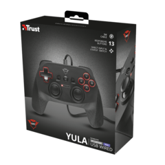 Joystick Gamer Gamepad Trust Gaming Yula Usb Pc Ps3 - tienda online