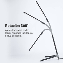 Lámpara de mesa Led USB con cuello flexible ajustable R1 - dotPix Store