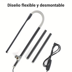 Lámpara de mesa Led USB con cuello flexible ajustable R1 - tienda online