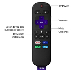 Convertidor Smart Roku Streaming Stick 4K 3820R HDR Dolby Vision