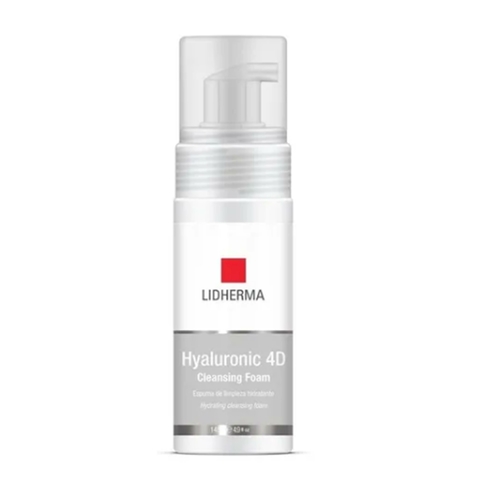 Hyaluronic 4D Cleansing Foam Espuma de limpieza Hidratante Lidherma
