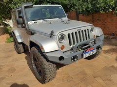 PARA-CHOQUE DIANTEIRO WRANGLER JK / JKU 2007 A 2018 - Iron Off Road - Para-choques de Ferro ou Aço