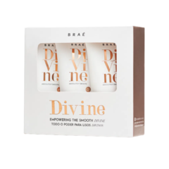 Kit Travel Size Divine Braé - Shampoo 60ml + Máscara 60g + Condicionador 60ml