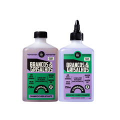 KIT BRANCOS E GRISALHOS LOLA COSMETICS - SHAMPOO HIDRATANTE 250ML + BOOSTER CONDICIONANTE 250ML