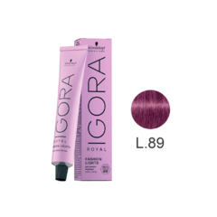 IGORA ROYAL FASHION LIGHTS L-89 VERMELHO VIOLETA SCHWARZKOPF 60G