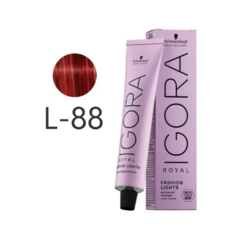 IGORA ROYAL FASHION LIGHTS L-88 VERMELHO INTENSO SCHWARZKOPF 60G