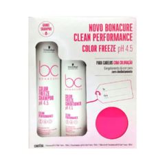 KIT BC CLEAN COLOR FREEZE - SHAMPOO 250ML + CONDICIONADOR 200ML + MÁSCARA 200ML - comprar online