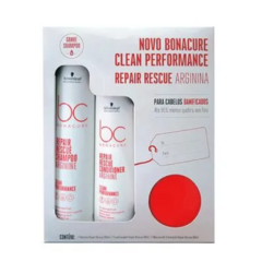 KIT BC CLEAN REPAIR RESCUE - SHAMPOO 250ML + CONDICIONADOR 200ML + MÁSCARA 200ML - comprar online