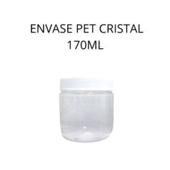 Pote PET cristal Tapa rosca