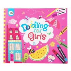 Livro Doodling for girls - Livro de Desenhos e Rabiscos - comprar online