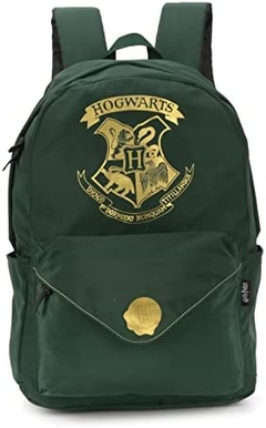 Mochila Harry Potter, Hogwarts, Verde - comprar online