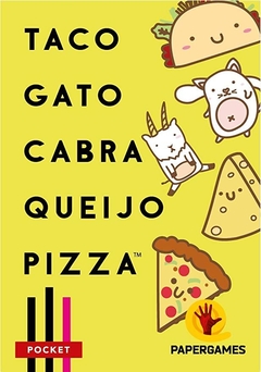 Jogo Taco Gato Cabra Queijo Pizza - PaperGames - Pequeno Benedito