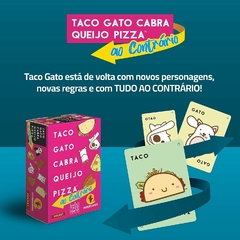 Taco Gato Cabra Queijo Pizza: ao Contrário (Família Taco Gato) - loja online