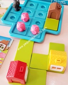 Three Little Piggies - Deluxe - Smart Games - Pequeno Benedito