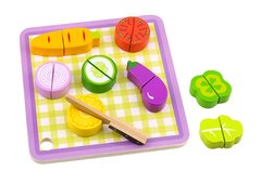 Brincando de Cortar Vegetais - Corte e Brinque - Tooky Toy