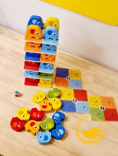 Jogo Jenga Empilhar Elefantes - Tooky Toy - comprar online