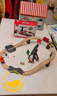 Pista de trem - Tooky toy