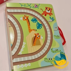 Pista de Trem Zoológico - Tooky Toy - loja online