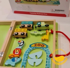 Pista de Trem Zoológico - Tooky Toy na internet