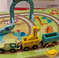 Pista de Trem Zoológico - Tooky Toy - comprar online