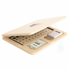 NoteBook de madeira - Tooky Toy - comprar online