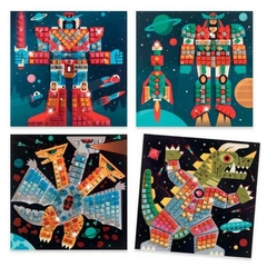 Mosaico Batalha espacial - Djeco - comprar online