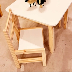Cadeira infantil madeira - Clora - comprar online