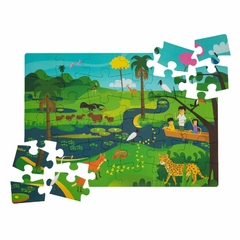 Quebra-cabeça Bichos do Pantanal 36 peças - Araquarela - comprar online