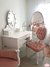 Silla Luis XV Corazón pana nacional en internet