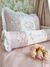 SET x2 Almohadones Shabby Puntilla Veneciana