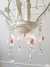 Araña Panzona blanca (rosas de porcelana) - comprar online