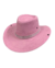 Chapéu rosa com faixa brilho boiadeira - comprar online