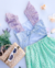Vestido tricolor lase Maria Clara - Estilosa Kids / Loja Online Moda Infantil