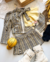 Conjunto de saia e casaco xadrez com detalhes amarelos (com ou sem a blusa) - Estilosa Kids / Loja Online Moda Infantil