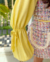 Conjunto de saia e cropped tweed com blusa amarela bufante Maria Júlia - loja online