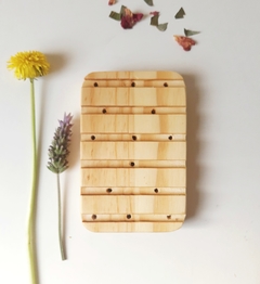 Jabonera de madera - comprar online
