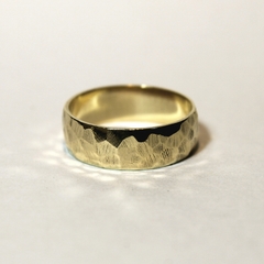 ANILLO FACETADO DE BRONCE