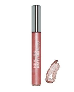 LABIAL LÍQUIDO MATTE METÁLICO - HEBURN - Pelomania