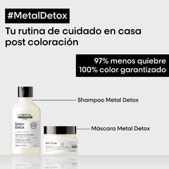 Imagen de Shampoo Neutralizante limpiador Metal Detox x300ml Serie Expert - LOREAL