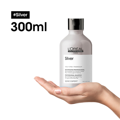 Shampoo Silver Matizador X300ml Serie Expert - LOREAL