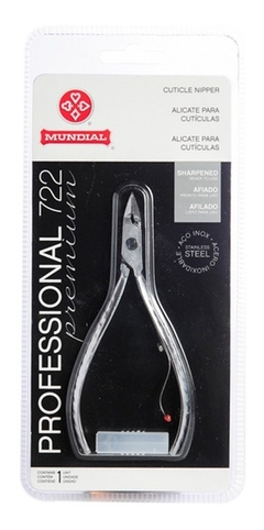 Alicate De Cutículas Mundial Classic 722 Premium Manicuria