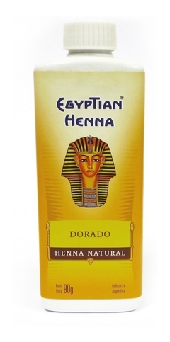 Henna Egyptian Tintura Natural En Polvo 90gr