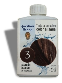Tintura En Polvo Color Al Agua 90gr Egyptian Henna en internet
