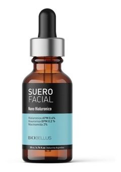 Suero Facial Nano Hialurónico 30cc - Biobellus - comprar online