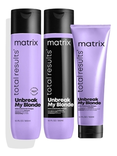 Combo Unbreak My Blonde Matrix Chico Shampoo + Acond + Crema - comprar online