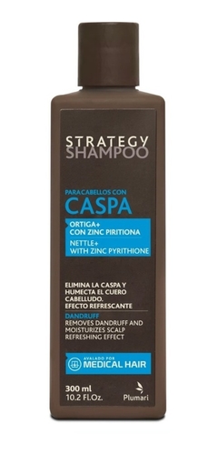 Shampoo Hombre Cabellos Con Caspa 300ml Strategy Plumari - comprar online