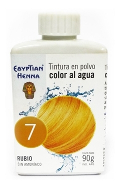 Tintura En Polvo Color Al Agua 90gr Egyptian Henna