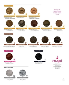 Coloración Natural Nougat Sin Oxidantes Ni Amoniaco Plumari - Pelomania