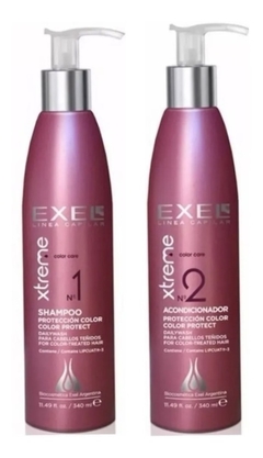 Kit Exel Xtreme Shampoo + Acondicionador Cabellos Teñidos