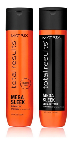 Kit Shampoo + Acondic Mega Sleek 300ml Total Results Matrix